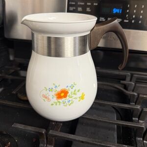 Corning Ware Wildflower P-166 Percolator Pot